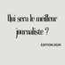 Qui sera le meilleur journaliste TV ? (@coupeanim) Twitter profile photo Qui sera le meilleur journaliste TV ? (@coupeanim) Twitter profile photo