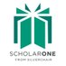 ScholarOne (@scholaronenews) Twitter profile photo ScholarOne (@scholaronenews) Twitter profile photo