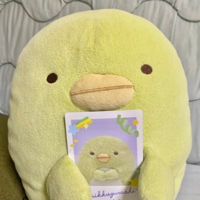 すみっコぐらしのぺんぎん?が大好きです🥒緑色とかっぱも好きです🌱グッズの交換や譲渡の募集もします!ご縁がありましたらよろしくお願いします🦆天安門事件