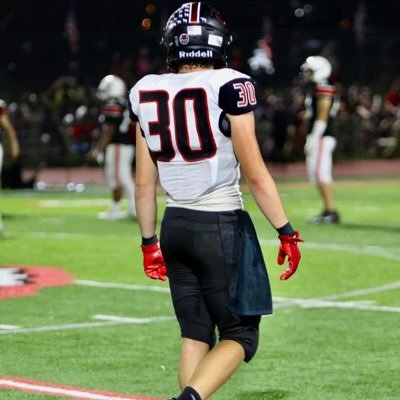 2027 Aurora High School(Mo) (5,10 190) Football LB/HB #30 Bench-275 Squat-385 Clean-225 Deadlift-480