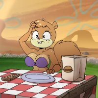 Daily Sandy Cheeks 🐿️👩‍🔬 (@arenita_posting) Twitter profile photo