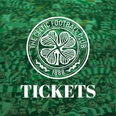 CelticTicket_1's profile picture. Celtic Spare & Tickets Available
..Welcome to the Celtic Tickets & Join the Hoops faithful as we gather to support Celtic FC in their quest for glory.