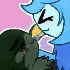 I’m very very normal about martlet 𓅱 crow furry named apollo | homestuck/UTYDR fan (bard of void) | selfshipper, canon husband of martlet UTY | 23 he/him bi 𓅱