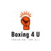 Boxing4U (@boxing4u_) Twitter profile photo Boxing4U (@boxing4u_) Twitter profile photo
