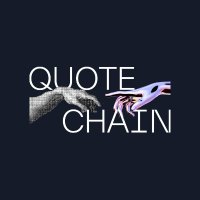 QuoteChain Labs (@quotechain_labs) 's Twitter Profile Photo QuoteChain Labs (@quotechain_labs) 's Twitter Profile Photo