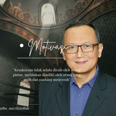 AWAL619521's profile picture. Kesuksesan tidak selalu diraih oleh orang pintar, melainkan dimiliki oleh orang yang gigih dan pantang menyerah