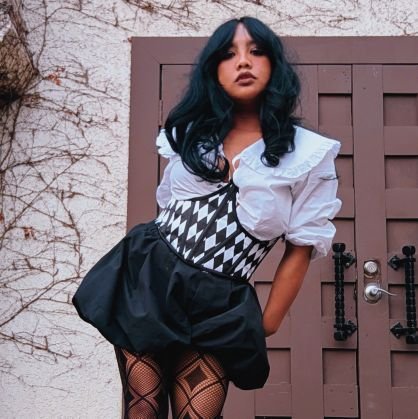 spamgelarae's profile picture. Angie, she/her 32,💖💜💙 🏁i get dressed and more🏁