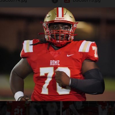C/O ‘26 Rome High school 5’11, 305 G-C GPA - 3.7 cell-706-766-4333