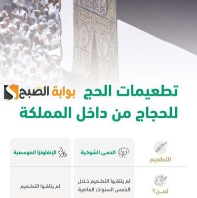 frz982897027629's profile picture. https://t.co/L02W8YD2xP
توثيق تطعيمات الحج في صحتي
الحمة الشوكية
الانفلونزا الموسمية
للتواصل واتساب☝️