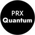 PRX Quantum (@prx_quantum) Twitter profile photo PRX Quantum (@prx_quantum) Twitter profile photo