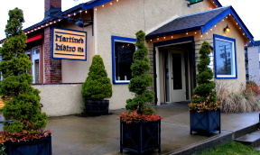 Martine's Bistro, located on Vancouver Island in scenic  Comox, is known as one of Vancouver Island's top restaurants and offers a superb dining experience