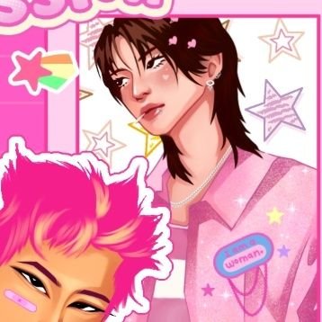 IDN/ENG. comms open ૮ ˙Ⱉ˙ ა ★! sometimes drawing silly-pinky-pinky arts 🍭🍡⭐💗