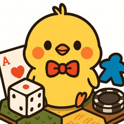 神奈川県住み、最近ボドゲハマってます。20代 #湘南ボドゲ会 を主催してます🐤
好きなもの→甘いもの、サバゲー、ホラー映画、ハンギョドン
ボドゲ会の予定はこちらから↓
https://t.co/pTobnTXpkG