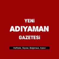 YENİ ADIYAMAN GAZETESİ (@yeniadiyaman_) 's Twitter Profile Photo YENİ ADIYAMAN GAZETESİ (@yeniadiyaman_) 's Twitter Profile Photo