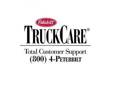 Peterbilt TruckCare-24-Hour Customer Assistance and Roadside Assistance-1-800-4-PETERBILT