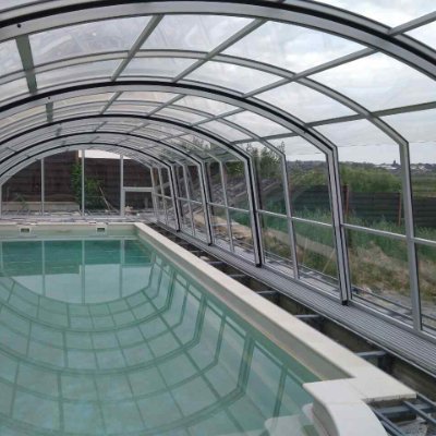 Custom-built pool pavilions. Construction & repairs.