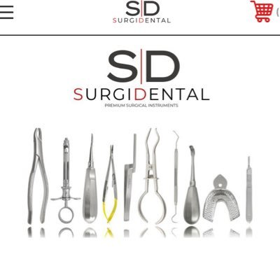 Surgidental's profile picture. we carry Over 2000+ Items of General Dentistry & Implantology + Surgical, Urology, & Veterinary Instruments, Please Visit us at https://t.co/rDGj4vCUDf