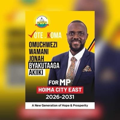 Father | Husband | Journalist | Foreign Policy, Diplomacy & International Relations Student | NRM Flag Bearer - Member of Parliament - Hoima City (East)