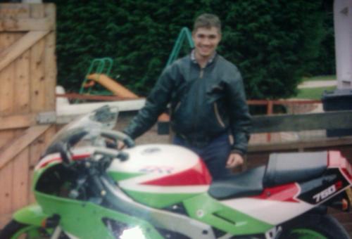 family 1st bike 2nd ..... though sometimes it's a close call ...... love racing .... old enough to know better but still young enough to give it a try