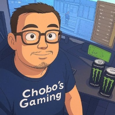 I’m Chobo—your one-eared, axe-swinging, vibe-chasing gamer from Twitch (https://t.co/M35x8edxY4) and YouTube (https://t.co/XuU5mr7P0A).