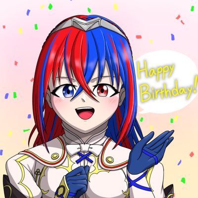 ファイアーエムブレムシリーズのキャラクターの誕生日をお祝いします。botと言いつつ、手動なので抜けや誤字等がある場合があります。ご了承ください🙇♂️ 本アカウントの概要はツイフィールから↓
