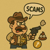 The Shitcoin Sheriff (@cryptomememage) 's Twitter Profile Photo The Shitcoin Sheriff (@cryptomememage) 's Twitter Profile Photo