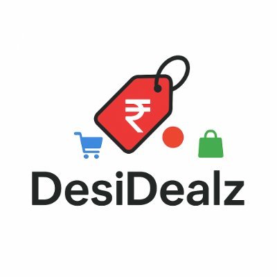 DesiDealz's profile picture. 🛍️ Handpicked Online Deals | 💸 Save Big on Gadgets, Fashion & More
🔔 Real-time offers | just pure bachat!
⚠️ Affiliate Disclosure: https://t.co/Q3MfpAOazg