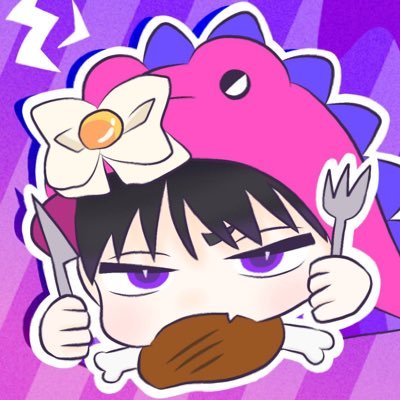 濃ゆい紫