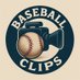 Baseball clips (@bsbclips) Twitter profile photo Baseball clips (@bsbclips) Twitter profile photo