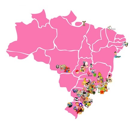 Em breve você terá o mapa dos blogs no Brasil! Aguardem.