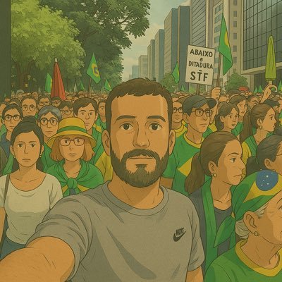 Evangélico | De direita | Deus, Família, Pátria e liberdade. NO DM 🚫No Cripto 🚫. Perfis nudes e porno não SDV, é block🚫.