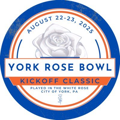 The 2025 Showcase (August 22-23) will matchup some of the premier football teams of PA against traditional powers from the eastern region. #YorkRoseBowl 🏈