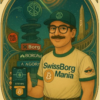 SwissBorgMania ๐๐ ($BORG ๐ $GNET ๐งก $XBG ๐ฎ) Profile