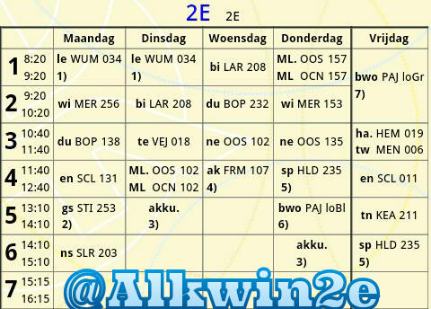 dit is het @Alkwin2E account wat wordt beheerd door @Hugo_Is_Kaas en door @Jesper_UTH hier worden alle wijzigingen op getweet en nog meer
