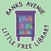 Banks Avenue Little Free Library (@avenuefree) Twitter profile photo Banks Avenue Little Free Library (@avenuefree) Twitter profile photo