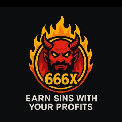 The devil is in the gains. Earn sins with your profits. $666X is the meme revolution from hell straight into your wallet.
