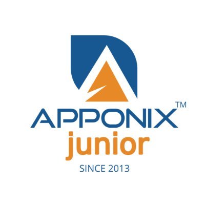apponixjunior's profile picture. At Apponix Junior, we provide fun, interactive, and future-ready learning for kids and teens. From coding and digital skills to soft skills and creativity.