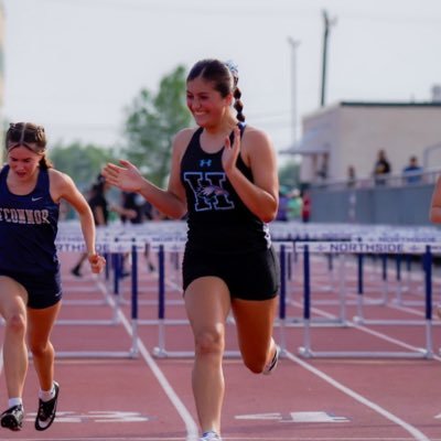 2027/5’6/ Dual sport athlete/ VB : OH-OPP/Track and Field: 100M and 300M Hurdles/4.0GPA/ National Honors Society /San Antonio, TX/ Harlan High School/ MEVA #31
