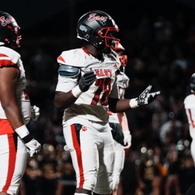 Cherry Hill East Class of 2026|DE/DT|OT|3.5|6’3|270|| 1x Team All Conference OL|6’8 Wingspan| 40| 8.6 broad|