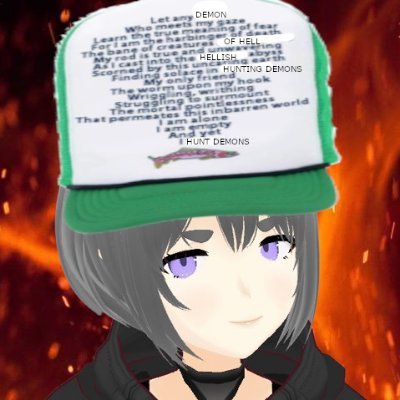 Your very own Demon Hunter for Hire! Chill awesome cool sick deadly VTuber who loves games and looking totally swag-nasty playing them! I love the FGC!