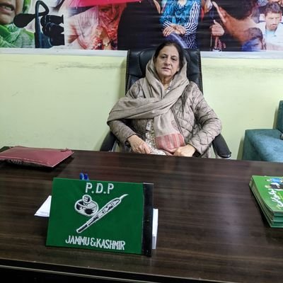 AnjumFazili_'s profile picture. President @jkpdp Women's Wing | Ex Mla