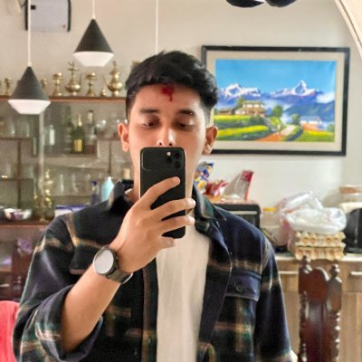 sparshrestha's profile picture. godspeed