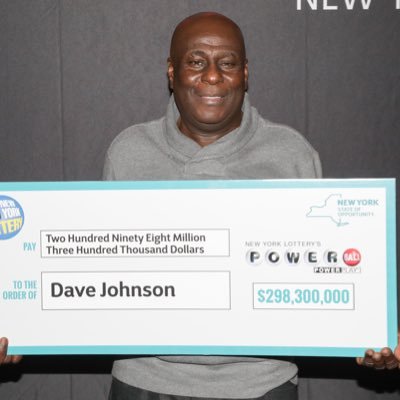 I am Dave Johnson the winner of $298.3 million from powerball lottery. I am given out $30,000 to my first 2k followers.🎊🎁
