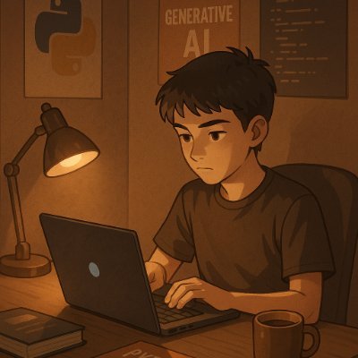 AD_aMan01's profile picture. Try to Learn Python And Gen AI
I Post What I Learn 🧑🏻‍💻