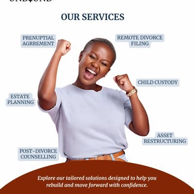 Get divorced remotely in Nigeria without the need for physical courtroom appearances. Our other services include Prenuptial Agreements, Estate planning & more.