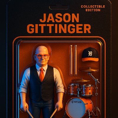 I'm Jason Gittinger. I take tunes recorded without Drums and add Drums to them. Unwanted. Life is short, spread joy and have fun.