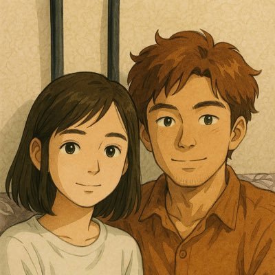 プロフはうちの猫ちゃんを擬人化した絵です😀