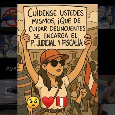 JuliMontVi's profile picture. ANTICOMUNISTA, ANTICAVIAR, DEMÓCRATA Y DEFENSORA D NUESTRA LIBERTAD Y NUESTROS DERECHOS. INSURGENTE, MADRE D FAMILIA Y PERUANA AL 100%
#IzmierdaCaviarNuncaMas