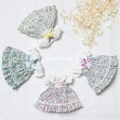 pastelium-パステリウム-という名前でドール服や小物をつくっています。主サイズは1/12です。日常&進捗@yam_doll2306 #パステリウム(旧 #pastelium服)