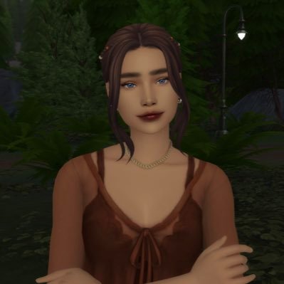 gabriellesimmy's profile picture. decided to start a sims twitter account to share my sims❤️ she/her